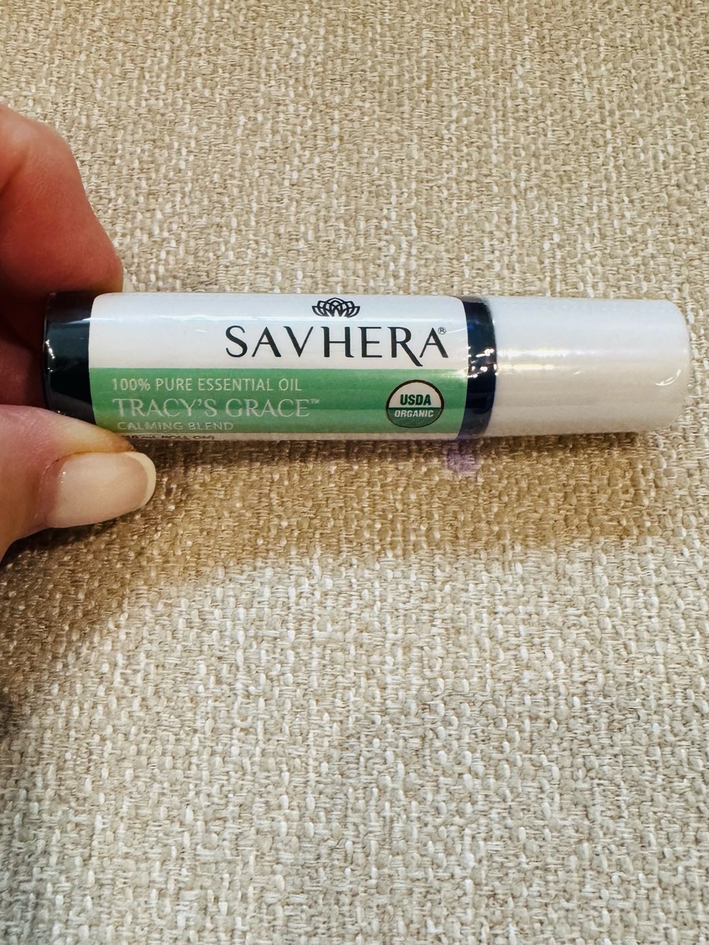 Savhera “Tracy’s Grace “ Calming Blend Essential Oil Roll On